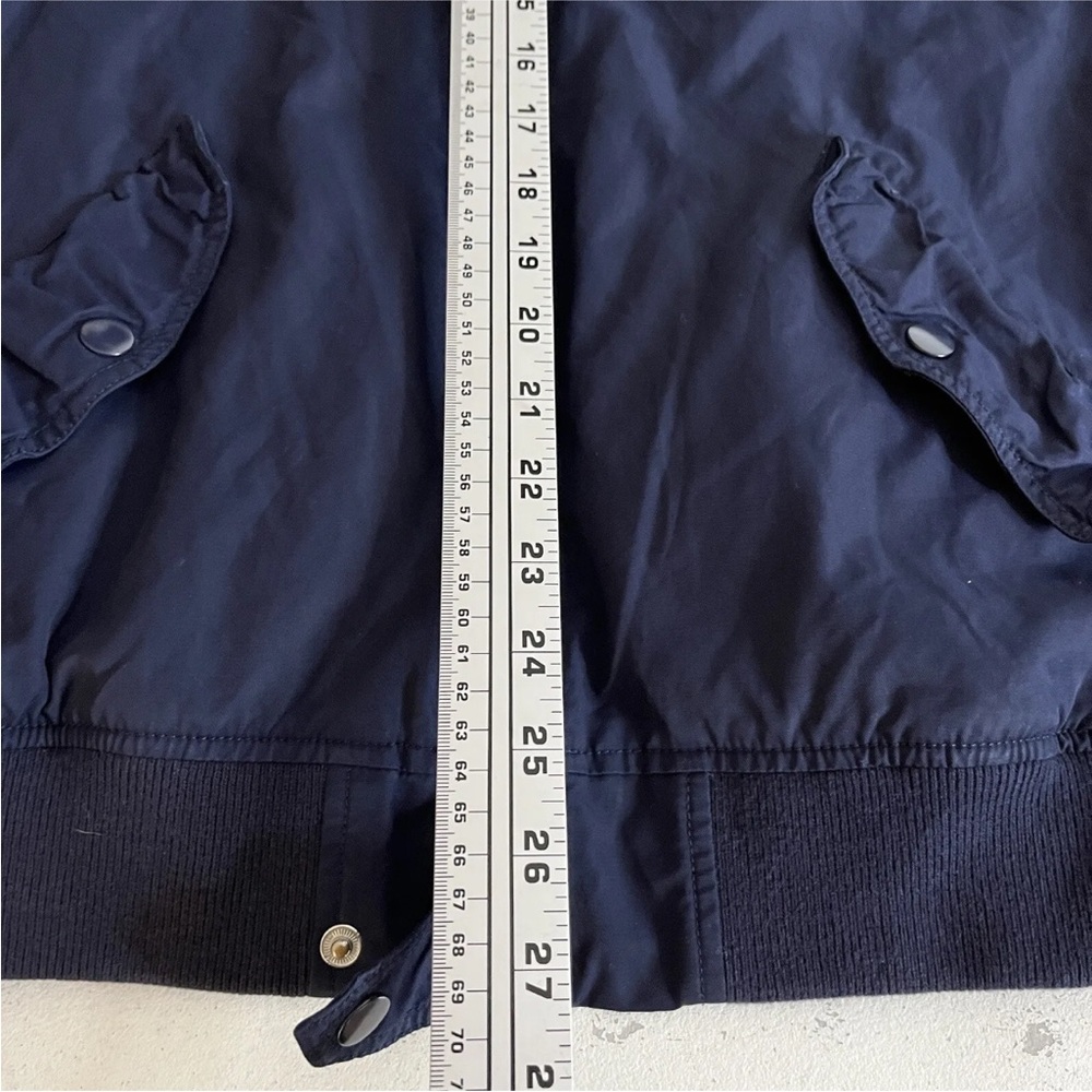 J Crew Jacket Mens Blue Basic Size Medium - image 7